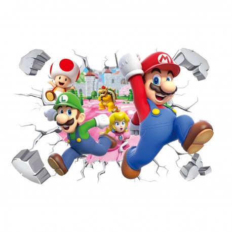 STENSKA NALEPKA " SUPER MARIO 3 "