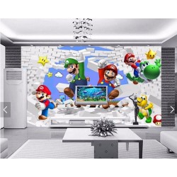 FOTOTAPETA " MARIO & LUIGI " ( 100 x 70 cm )