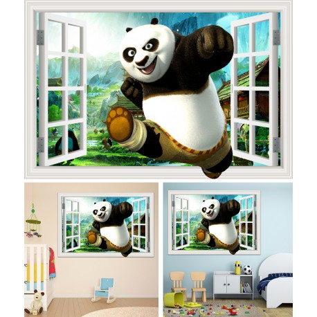 STENSKA NALEPKA " KUNG FU PANDA II "