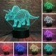 3D LED LUČKA " DINOZAVER 7 " ( 7 spreminjajočih barv ) -GARANCIJA !
