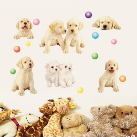 Stenska nalepka “ puppy”