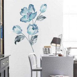 STENSKA NALEPKA " BLUE ORCHID "