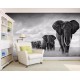 FOTOTAPETA " AFRIKA-SLONI " 200 x 100 cm
