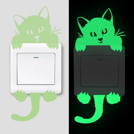 STENSKA NALEPKA-LUMINOUS-SVETI V TEMI