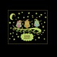 STENSKA NALEPKA LUMINOUS " SOVE-GOOD NIGHT "