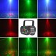 " ALIEN " mini disko laserski projektor RGB USB LED UV -64 motivov ( GARANCIJA ! )
