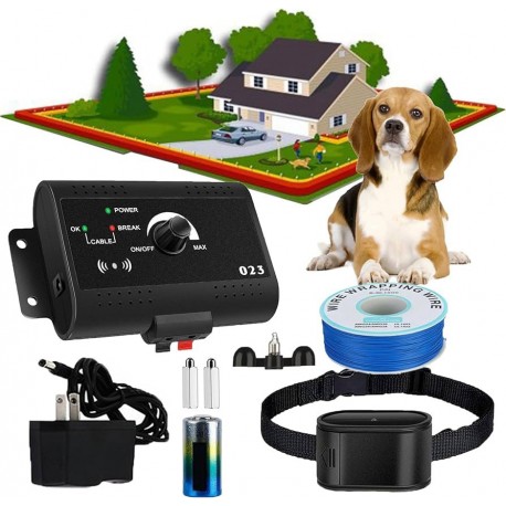 NEVIDNA ELEKTRONSKA OGRAJA ZA 3 PSE Z VODOODPORNO ELEKTRONSKO OVRATNICO ZA ŠOLANJE  ( GARANCIJA! )