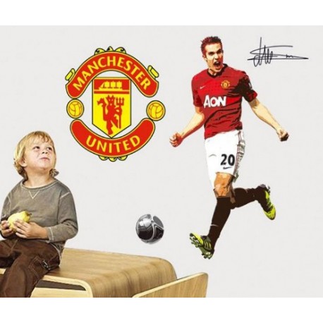 STENSKA NALEPKA " MANCHESTER " 60*90 CM