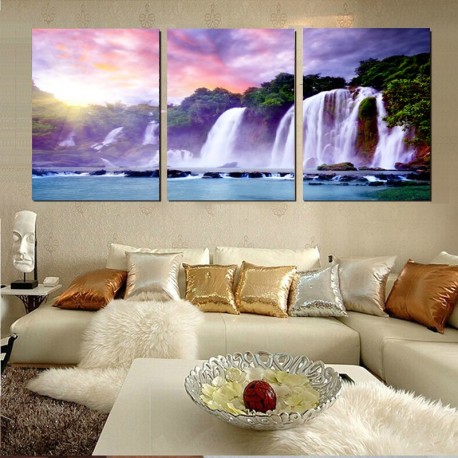 3 PANELNA SLIKA -SLAP 3 -PLATNO BREZ OKVIRJA