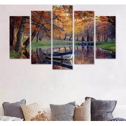 5 DELNA STENSKA NALEPKA "COLORS OF NATURE "  - ( 1,4 metra )