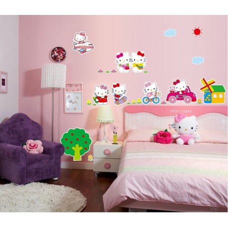 STENSKA NALEPKA " HELLO KITTY 5 "