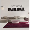 STENSKA NALEPKA " PLAY BASKETBALL "