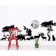STENSKA NALEPKA " ZOO - PET   VI " ( 90*35 cm )