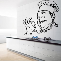 STENSKA NALEPKA " ŠEF KUHINJE "