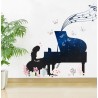 STENSKA NALEPKA " BEAUTIFUL PIANO "
