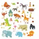 STENSKA NALEPKA " HAPPY ANIMALS "