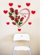 STENSKA NALEPKA "VALENTINE S DAY "