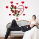 STENSKA NALEPKA "VALENTINE S DAY "