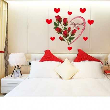 STENSKA NALEPKA "VALENTINE S DAY "