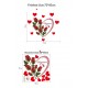 STENSKA NALEPKA "VALENTINE S DAY "