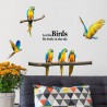 STENSKA NALEPKA" LET THE BIRDS FLY"